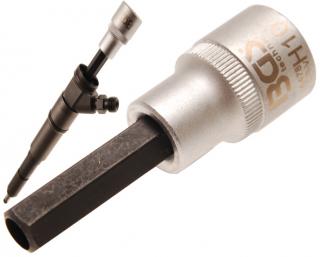 Cheie pentru injectoare imbus 10 mm, antrenare 1 2   BGS 4478