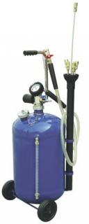 Recuperator ulei uzat pneumatic cu aspiratie 30L