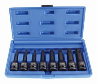 Set biti torx de impact T30-T80, actionare 1 2  , 8 piese