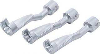 Set chei pentru conducte de injectoare, 14-17-19 mm, antrenare 1 2,   BGS 8450