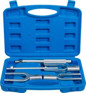 Set pentru depresat pivoti si capete de bara cu deschidere de 17.4, 23.8 si 28.5 mm, BGS 1806