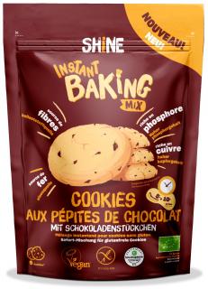 Amestec instant BIO pentru cookies, cu bucati de ciocolata Shine