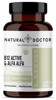 B-12 COMPLEX ACTIVE  ALFA ALFA functionarea normala a sistemului nervos Natural Doctor