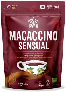 Bautura instant energizanta BIO vegana Macaccino Sensual Iswari