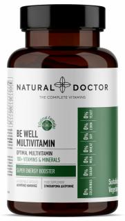 BE WELL MULTIVITAMIN super amplificator de energie Natural Doctor