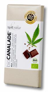 Ciocolata BIO cu lapte si seminte de canepa Hanf  Natur