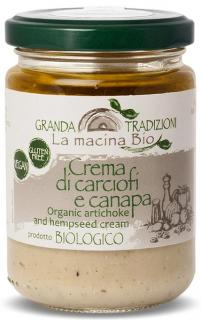 Crema BIO din anghinare si canepa La Macina Bio