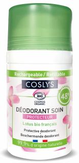 Deodorant BIO protector cu parfum de flori de lotus Coslys