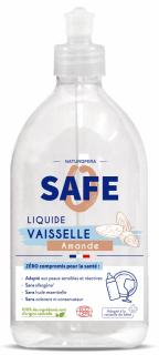 Detergent BIO pentru vase, parfum migdale, fara alergeni Safe