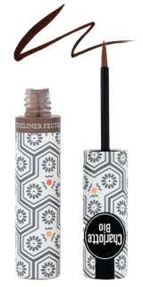 Eyeliner BIO Maro de inalta precizie, varf de pasla, cu aloe vera si extract magnolie Charlotte Bio