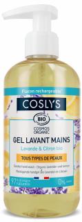 Gel BIO spalare maini, fara sapun, cu extract de lamaie si lavanda Coslys