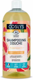 Gel de dus si sampon BIO cu grapefruit(format maxi)  Coslys