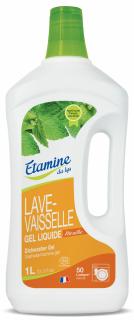 Gel spalare si dedurizare BIO pentru masina de spalat vase, parfum menta Etamine