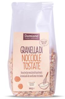 Granule BIO de alune de padure prajite Damiano