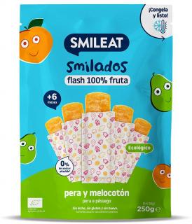 Inghetata BIO de piersici si pere, +6 luni Smileat