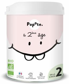 Lapte praf BIO continuare(Etapa 2), 6-12 luni(gramaj mare) Popote