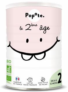 Lapte praf BIO continuare(Etapa 2), 6-12 luni Popote