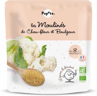 Mancare BIO cu 63% conopida si bulgur, +8 luni Popote