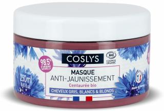 Masca BIO anti-ingalbenire par alb, gri sau blond, cu extract de albastrele Coslys