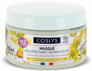 Masca BIO hranitoare si reparatoare par uscat si deteriorat, cu ulei de camelina  Coslys