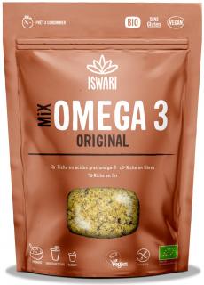 Mix BIO Omega 3, cu seminte de in si chia Iswari