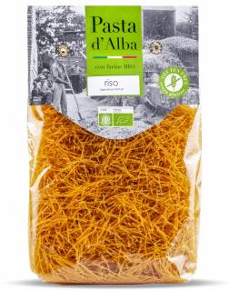 Paste angel hair BIO fara gluten, din orez si morcovi Pasta d Alba