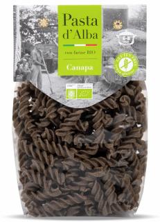 Paste fusilli BIO fara gluten, din orez si canepa Pasta d Alba