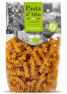 Paste fusilli BIO fara gluten, din orez si turmeric Pasta d Alba