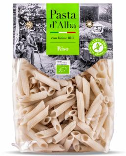 Paste penne BIO fara gluten, din orez Pasta d Alba