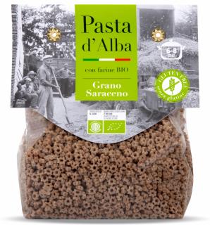 Paste stelute BIO fara gluten, din hrisca Pasta d Alba