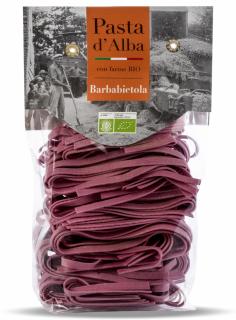 Paste tagliatelle BIO din grau dur si sfecla rosie Pasta d Alba