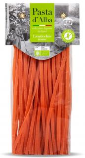 Paste tagliatelle BIO fara gluten, din linte rosie Pasta d Alba