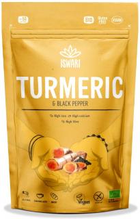 Pulbere functionala BIO din turmeric si piper negru Iswari