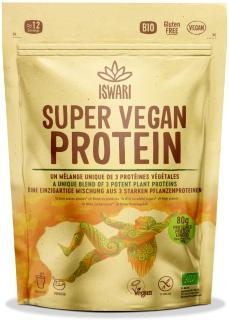 Pulbere proteica BIO Super Vegan, 75.5% proteina Iswari