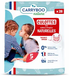 Scutece chilotel C5(12-18kg) ECO, marimea 5 Carryboo Nature