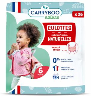 Scutece chilotel C6(16-30kg) ECO, marimea 6 Carryboo Nature