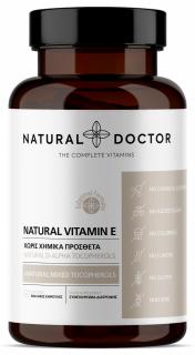 VITAMINA E naturala si mix de tocoferoli naturali cu biodisponibilitate ridicata Natural Doctor