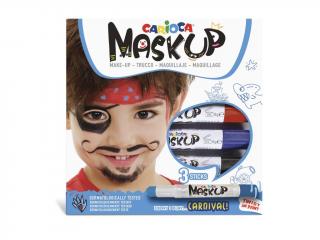 Ambalaj deteriorat Carioca Mask-Up Carnival 3 set