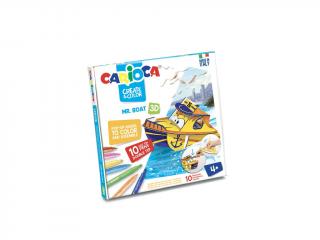 Ambalaj deteriorat Set creativ Create  Color Mr. Boat 3D Carioca