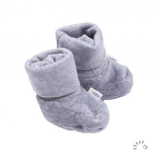 Botosei bumbac organic plusat- Grey