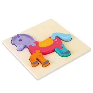 Calut - Puzzle incastru din lemn