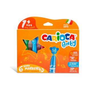 Carioca Baby 1+ Varf scurt si rotund Set 6 buc