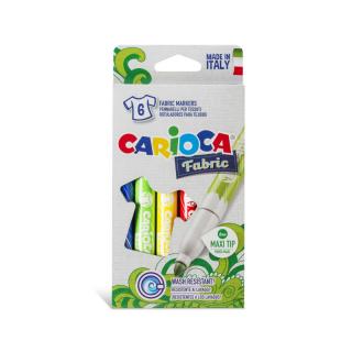 Carioci pentru haine Carioca Fabric 6 culori-cutie