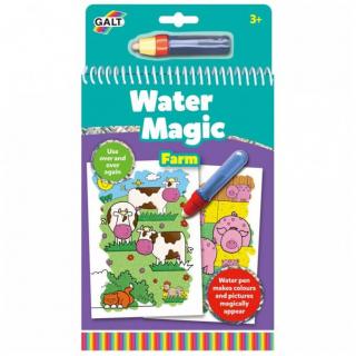 Carte de colorat cu apa - Ferma- Water Magic
