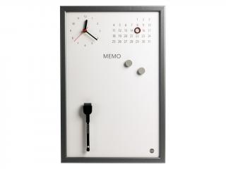 Ceas Memo-Whiteboard magnetic Bi-Silque