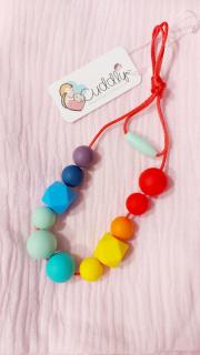 Colier de babywearing, dentitie si alaptare din silicon- BPA Free