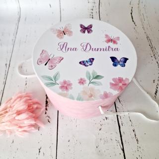 Cutie trusou botez fetite Butterflies