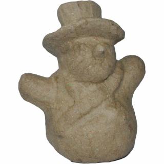 Figurina om de zapada din carton, machetat, pentru pictat, 10 cm