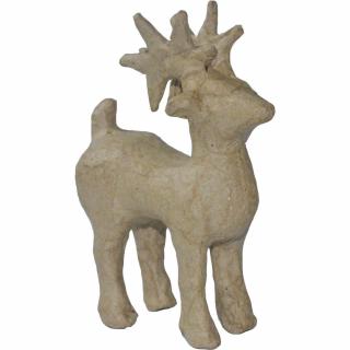 Figurina Ren din carton, machetat, pentru pictat, 13x 8cm