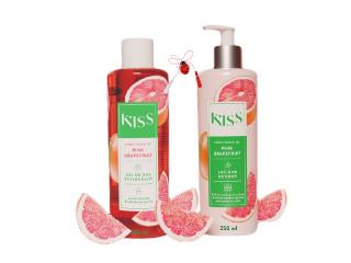Gel de dus + lotiune de corp KISS